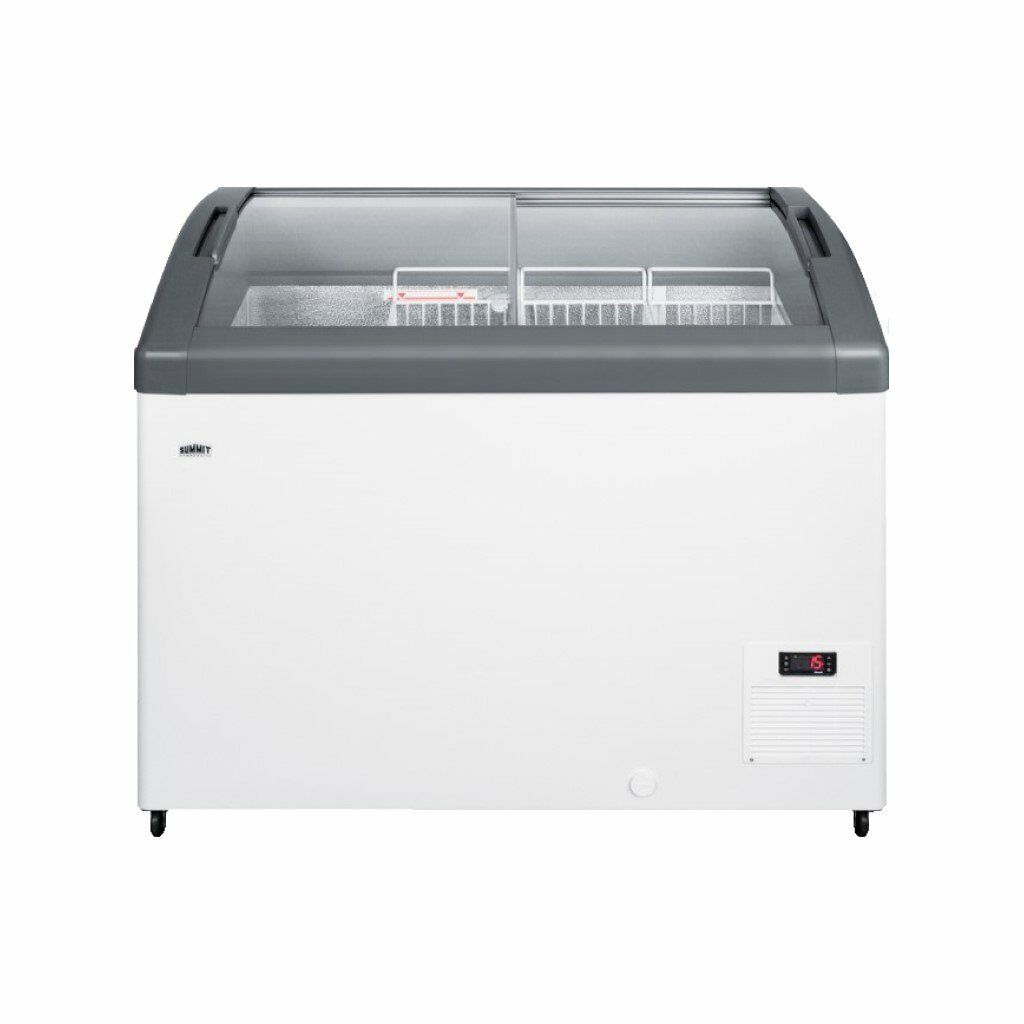 Summit 42" Glass Top Chest Freezer, Display Freezer  - Iron Mountain
