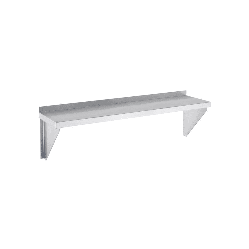 Stainless Steel Wall Shelf – 48″