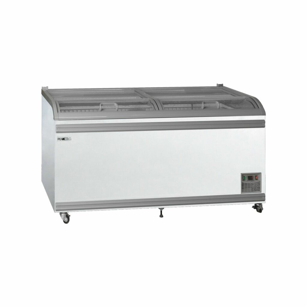 Peak Cold 58″ Island Freezer – White