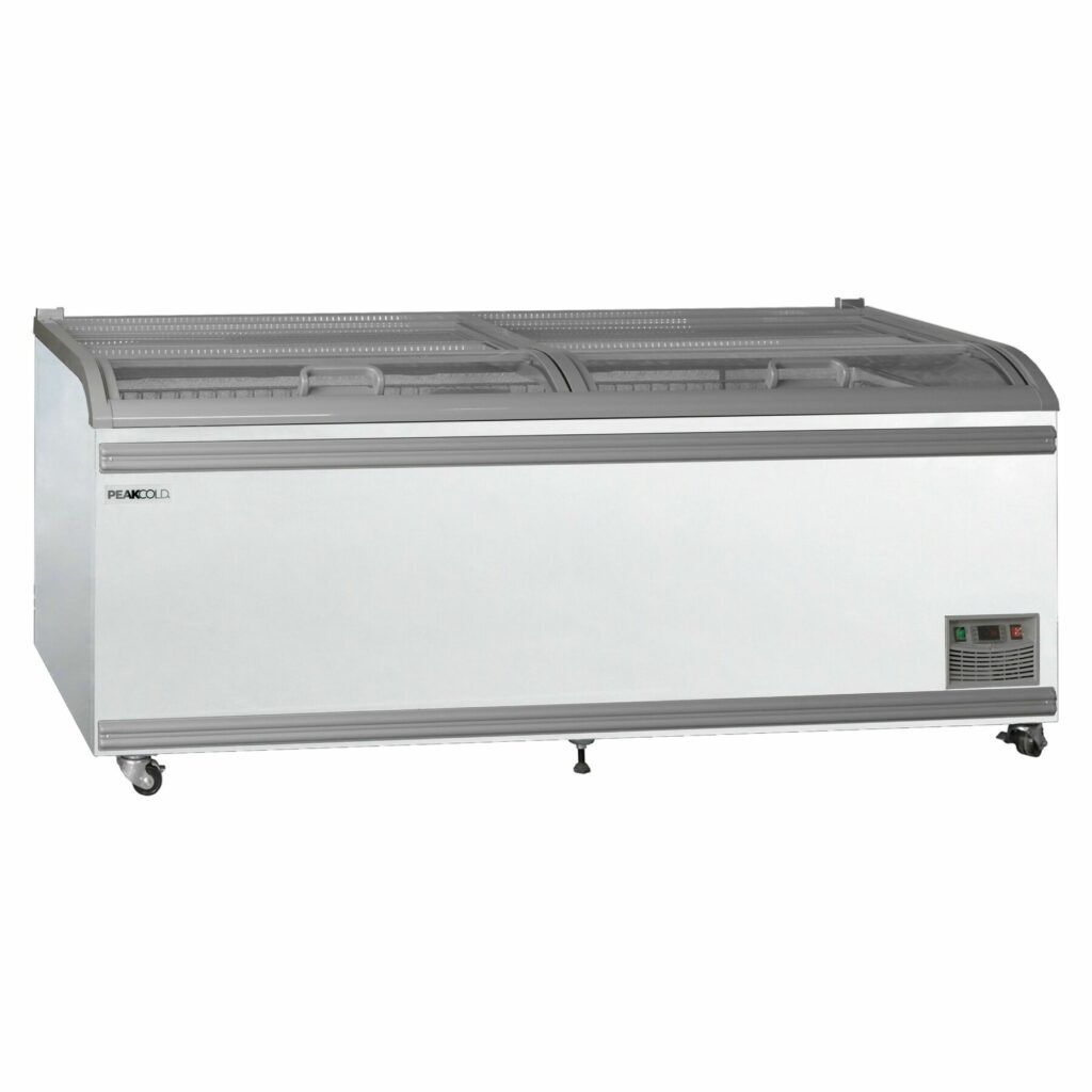 Peak Cold 58″ Island Freezer – White
