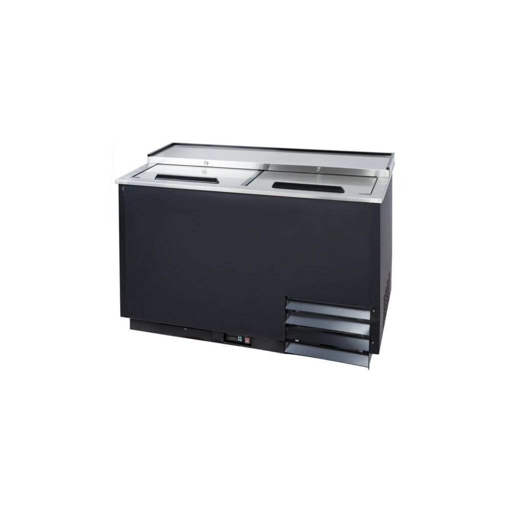 PeakCold 50″ Glass Froster Back Bar Freezer