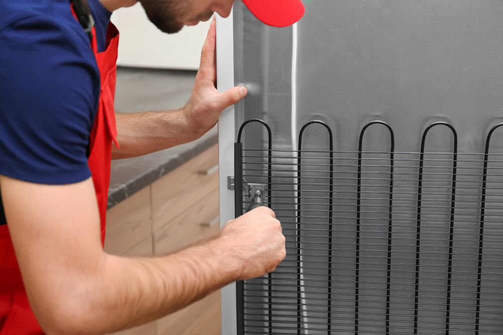 clean refrigerator condenser coils